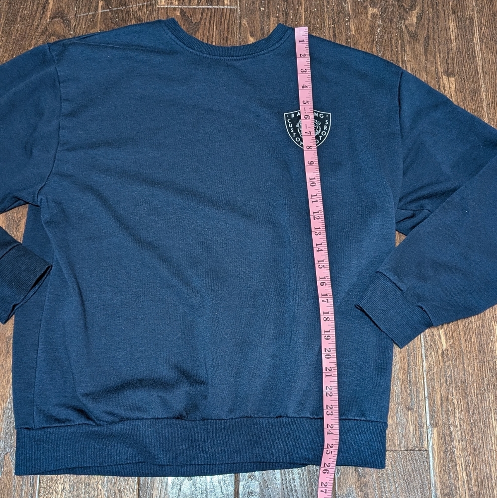 Fleece Collection Vintage-Style Crewneck Sweatshirt Custom Motors Racing - Picture 7 of 8